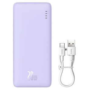 Powerbank BASEUS Airpow 20000 mAh 20W Fioletowy