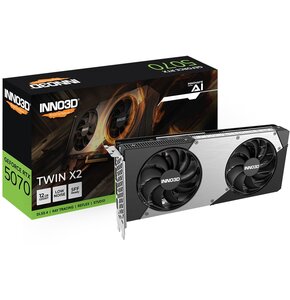 Karta graficzna INNO3D GeForce RTX 5070 Twin X2 12GB DLSS 4