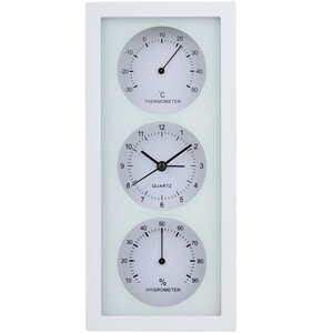 Budzik ARTICASA 26 cm Biały