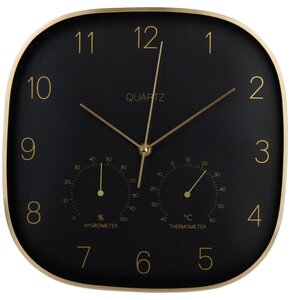 Zegar ścienny ARTICASA 29cm Czarny