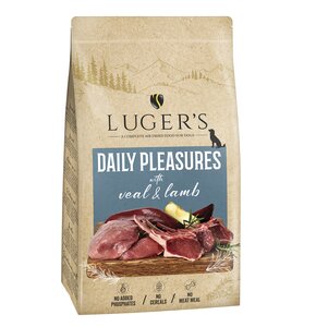 Karma dla psa suszona LUGER'S Daily Pleasures Cielęcina i Jagnięcina 80 g