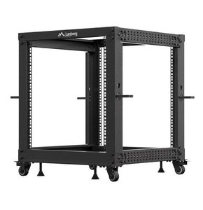 Szafa RACK LANBERG 19" 12U OR01-6112-B 600 x 600, Stojąca Czarny