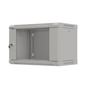 Szafa RACK LANBERG 19" 6U WF03-5306-10S 540 x 350 mm, Wisząca Szary