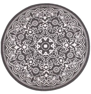 Dywan zewnętrzny MULTIDECOR Delmar 508114 120 cm Czarny