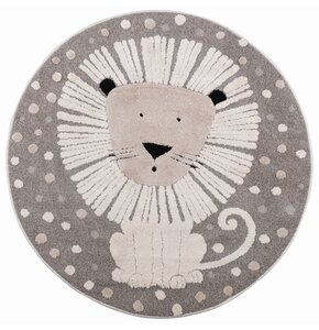 Dywan wewnętrzny MULTIDECOR Elio 508397 120 x 120 cm Szaro-kremowy
