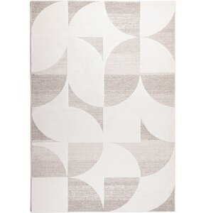 Dywan wewnętrzny MULTIDECOR Elio Geometryczny 508411 200 x 290 cm Szaro-kremowy