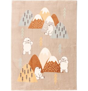 Dywan wewnętrzny MULTIDECOR Maximo Kids 507843 120 x 160 cm Beżowy