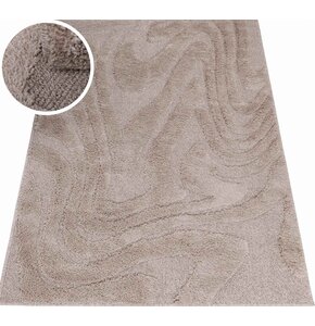 Dywan wewnętrzny MULTIDECOR Pisa fala 80 x 150cm Beżowy