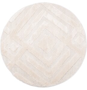 Dywan MULTIDECOR Pisa 507907 160 x 160 cm Kremowy