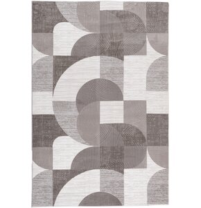 Dywan wewnętrzny MULTIDECOR Stilo New Print 507857 200 x 290 cm Szaro-antracytowy
