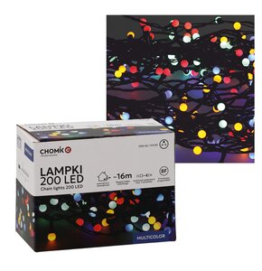 Lampki choinkowe LED EXTRALINK Kulki LED0160 16 m Sieciowe