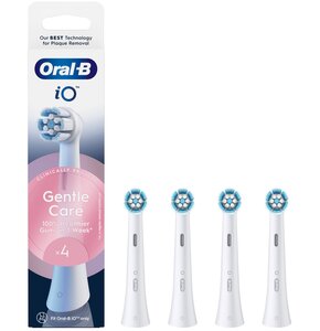 Oryginalna końcówka szczoteczki ORAL-B iO Gentle Care Biały (4 szt.) (Delikatna pielęgnacja)