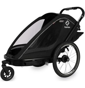 Przyczepka rowerowa HAMAX Breeze One Czarny