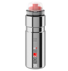 Bidon ELITE Deboyo Race 550 ml Srebrny