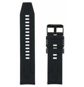 Pasek GARETT Silikonowy (22 mm) V Czarny