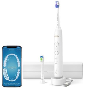 Szczoteczka soniczna PHILIPS Sonicare 6500 HX7410/02 Biały