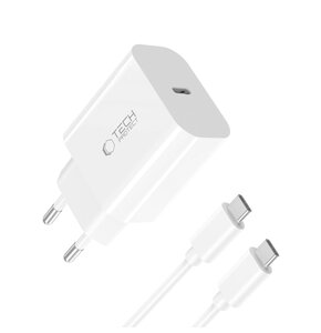 Ładowarka sieciowa TECH-PROTECT NC20W Biały