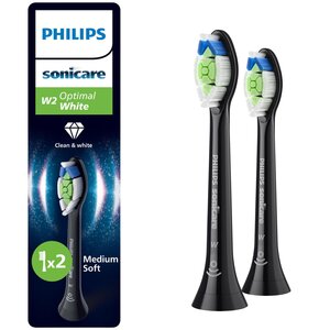 Oryginalne końcówki Philips Sonicare W2 HX6062/88 Średnio miękkie włókna (2 szt.) (Wybielające)