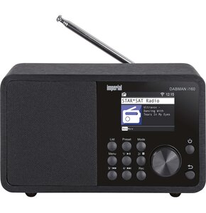 Radio IMPERIAL Dabman i160 DAB+ Cyfrowe Internetowe Czarny