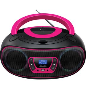 Radioodtwarzacz DENVER TDB-212BP Bluetooth Różowy