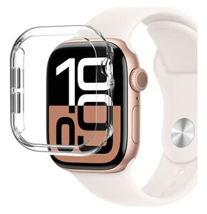 Etui ARAREE Nukin do Apple Watch 10 (46mm) Przezroczysty