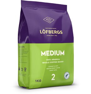 Kawa ziarnista LÖFBERGS Medium Roast Arabica 1 kg