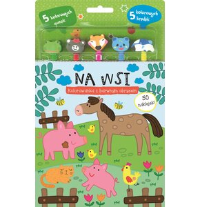 Kolorowanka Na wsi (miękka okładka)