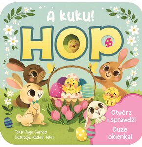 Książka A kuku! Hop Jaye Garnett (twarda okładka)