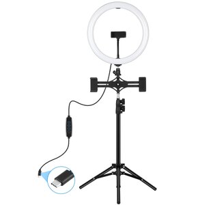 Lampa pierścieniowa LED PULUZ PKT3099B