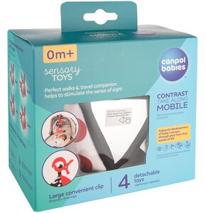 Zawieszka do wózka CANPOL BABIES Sensory Toys Karuzelka podróżna do wózka 68/083