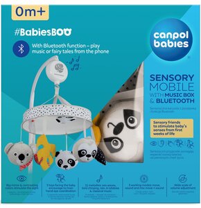 Karuzela CANPOL BABIES BabiesBoo z pozytywką 68/093