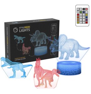 Lampka LED MANTA Style Neon Lights Dinozaury SNL117RGB
