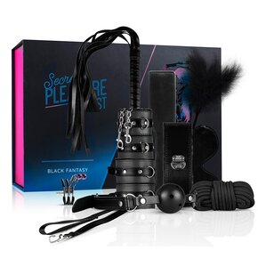 Zestaw SECRET PLEASURE CHEST Black Fantasy