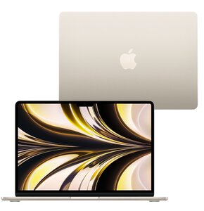 Laptop APPLE MacBook Air 13.6" Retina M2 8GB RAM 256GB SSD macOS Księżycowa poświata