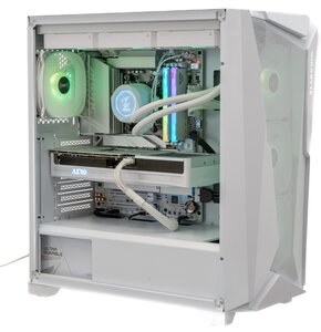 Komputer MAD DOG Powered by Gigabyte AORUS301WH-A01DR32 R7-9800X3D 32GB RAM 1TB SSD GeForce RTX5080 DLSS 4 Wi-Fi