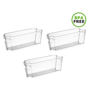 Organizer do lodówki EASYFORM Clear S 3 L (3 szt.)