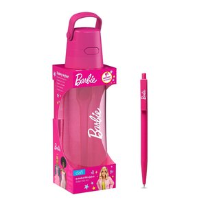 Butelka filtrująca DAFI Solid Barbie 700 ml + długopis
