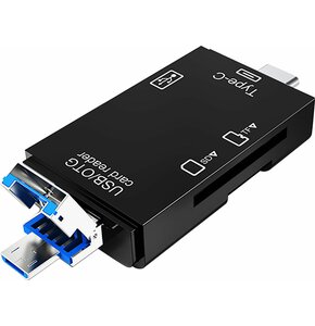 Czytnik Kart VAKOSS TC-425X USB2.0/microUSB/USB-C