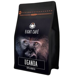 Kawa ziarnista EIGHT CAFE Arabica Uganda 0.5kg (Rzemieślnicza)