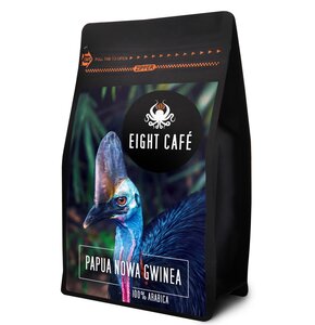 Kawa ziarnista EIGHT CAFE Papua Nowa Gwinea Arabica 0.5 kg (Rzemieślnicza)