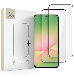 Szkło hartowane TECH-PROTECT Glass Fit+ do Galaxy A36/A56 5G Czarny (2 szt.)