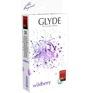 Prezerwatywa GLYDE Vegan Ultra Wildberry-Flavoured (10 szt.)