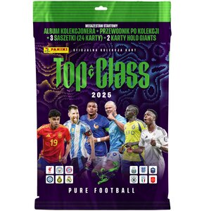 Karty PANINI FIFA Top Class 2025 Pure Football Mega zestaw startowy
