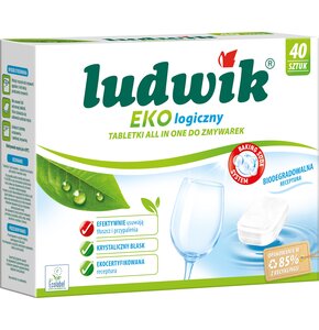 Tabletki do zmywarek LUDWIK All In One Ekologiczne 40 szt.