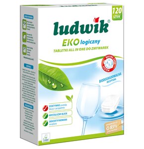 Tabletki do zmywarek LUDWIK All in One Ekologiczne 120 szt