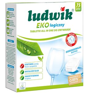 Tabletki do zmywarek LUDWIK All In One Ekologiczne - 75 szt.