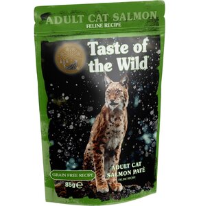 Karma dla kota TASTE OF THE WILD Adult Cat Salmon Łosoś z kurczakiem 85 g