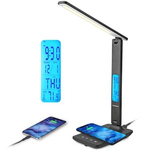 Lampka biurkowa BLAUPUNKT Pro LBB6PRO Czarny