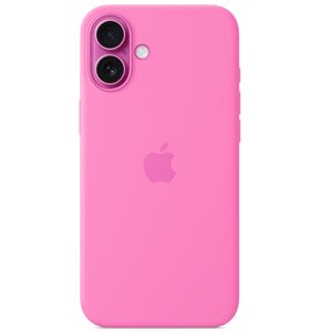 Etui APPLE Silicone Case MagSafe do iPhone 16 Piwonia