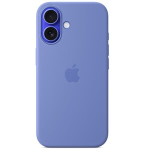 Etui APPLE Silicone Case MagSafe do iPhone 16 Błękitny hiacynt